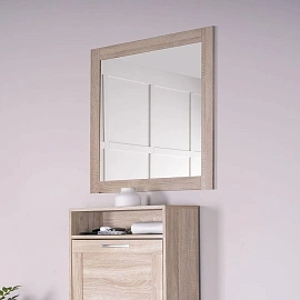 Зеркало навесное ШС_Сириус 78,2х78,2 сонома