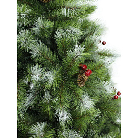 Елка новогодняя Beatrees Ice Tiffany настольная 45 см заснеженная с шишками