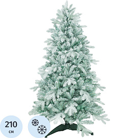 Ёлка искусственная новогодняя Beatrees Вега напольная заснеженная 2.1 м
