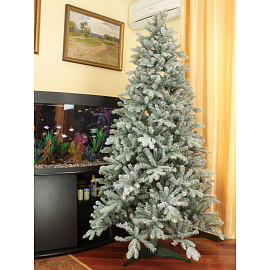 Ёлка искусственная новогодняя Beatrees Вега напольная заснеженная 2.1 м
