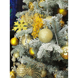 Ёлка искусственная новогодняя Beatrees Вега напольная заснеженная 2.1 м