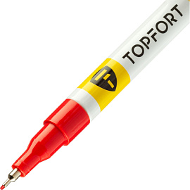 Маркер промышленный TOPFORT Paint для универсальной маркировки красный 1 мм фото Маркер промышленный TOPFORT Paint для универсальной маркировки красный 1 мм