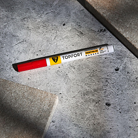 Маркер промышленный TOPFORT Paint для универсальной маркировки красный 1 мм фото Маркер промышленный TOPFORT Paint для универсальной маркировки красный 1 мм