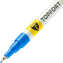 Маркер промышленный TOPFORT Paint для универсальной маркировки синий 1 мм фото Маркер промышленный TOPFORT Paint для универсальной маркировки синий 1 мм
