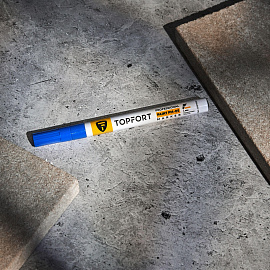 Маркер промышленный TOPFORT Paint для универсальной маркировки синий 1 мм фото Маркер промышленный TOPFORT Paint для универсальной маркировки синий 1 мм