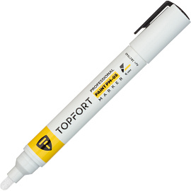 Маркер промышленный TOPFORT Paint для универсальной маркировки белый 3-6 мм фото Маркер промышленный TOPFORT Paint для универсальной маркировки белый 3-6 мм