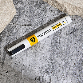 Маркер промышленный TOPFORT Paint для универсальной маркировки белый 3-6 мм фото Маркер промышленный TOPFORT Paint для универсальной маркировки белый 3-6 мм