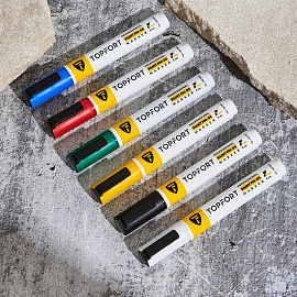 Маркер промышленный лаковый TOPFORT ZP1800 чёрный 3-6 мм (1827843) фото Маркер промышленный лаковый TOPFORT ZP1800 чёрный 3-6 мм (1827843)