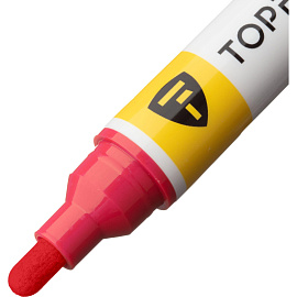 Маркер промышленный TOPFORT Paint для универсальной маркировки красный 3-6 мм фото Маркер промышленный TOPFORT Paint для универсальной маркировки красный 3-6 мм