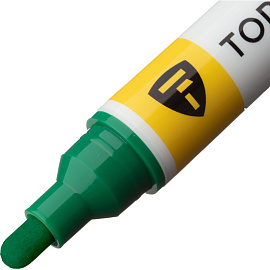 Маркер промышленный лаковый TOPFORT ZP1800 зелёный 3-6 мм (1827846) фото Маркер промышленный лаковый TOPFORT ZP1800 зелёный 3-6 мм (1827846)