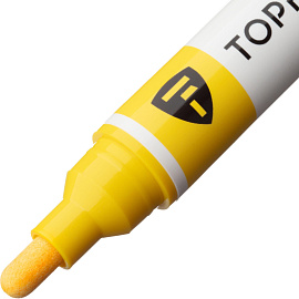 Маркер промышленный лаковый TOPFORT ZP1800 жёлтый 3-6 мм (1827847) фото Маркер промышленный лаковый TOPFORT ZP1800 жёлтый 3-6 мм (1827847)