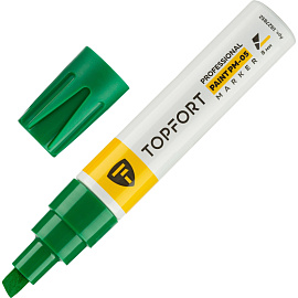 Маркер промышленный TOPFORT Paint для универсальной маркировки зеленый 6-8 мм