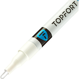 Маркер промышленный лаковый TOPFORT ZP1101 белый 2 мм (1827860) фото Маркер промышленный лаковый TOPFORT ZP1101 белый 2 мм (1827860)