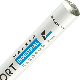 Маркер промышленный лаковый TOPFORT ZP1101 белый 2 мм (1827860) фото Маркер промышленный лаковый TOPFORT ZP1101 белый 2 мм (1827860)