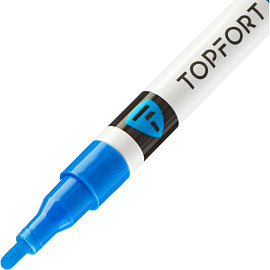 Маркер промышленный лаковый TOPFORT ZP1101 синий 2 мм (1827863) фото Маркер промышленный лаковый TOPFORT ZP1101 синий 2 мм (1827863)