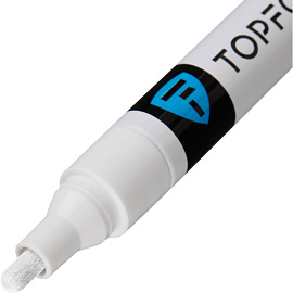Маркер промышленный лаковый TOPFORT ZP1501 белый 4 мм (1827866) фото Маркер промышленный лаковый TOPFORT ZP1501 белый 4 мм (1827866)