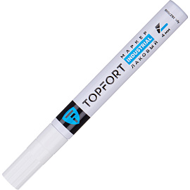 Маркер промышленный лаковый TOPFORT ZP1501 белый 4 мм (1827866) фото Маркер промышленный лаковый TOPFORT ZP1501 белый 4 мм (1827866)