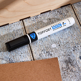 Маркер промышленный лаковый TOPFORT ZP1800 чёрный 3-6 мм (1827873) фото Маркер промышленный лаковый TOPFORT ZP1800 чёрный 3-6 мм (1827873)