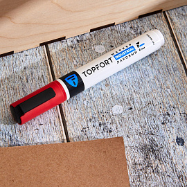 Маркер промышленный TOPFORT Industrial для универсальной маркировки красный 3-6 мм фото Маркер промышленный TOPFORT Industrial для универсальной маркировки красный 3-6 мм