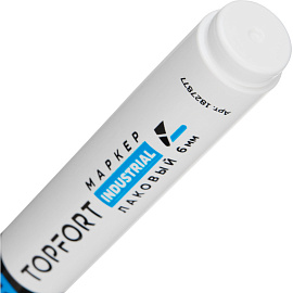 Маркер промышленный лаковый TOPFORT жёлтый 3-6 мм (1827877)