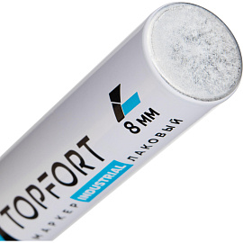 Маркер промышленный лаковый TOPFORT зелёный 6-8 мм (1827882)