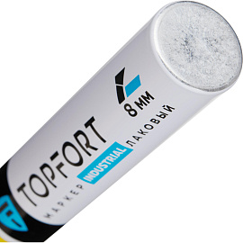 Маркер промышленный TOPFORT Industrial для универсальной маркировки желтый 6-8 мм