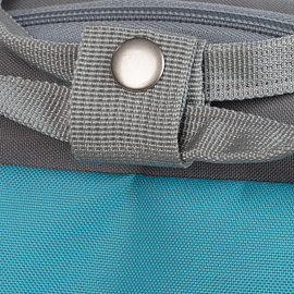 Рюкзак Комус Класс (№1 School) Квадро 13 л голубой/серый