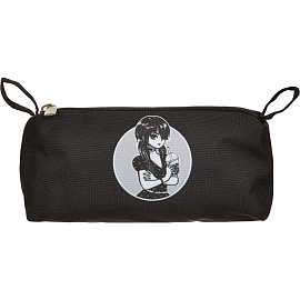 Пенал-косметичка односекционный Комус Класс (№1 School) Аниме Готика черный