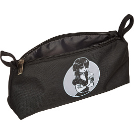 Пенал-косметичка односекционный Комус Класс (№1 School) Аниме Готика черный