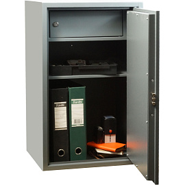 Шкаф металлический (архивный) для документов Cobalt TSL-66 (серый, 420x350x660 мм)