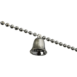 Бусы новогодние на елку Miland Колокольчики 270 см пластиковые серебристые фото Бусы новогодние на елку Miland Колокольчики 270 см пластиковые серебристые