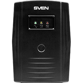 Источник бесперебойного питания Sven Pro 600 с батареей в комплекте (SV-013837) фото Источник бесперебойного питания Sven Pro 600 с батареей в комплекте (SV-013837)