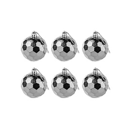 Набор шаров ёлочных Magic Time пластик серебристые (диаметр 6 см, 6 штук в упаковке) фото Набор шаров ёлочных Magic Time пластик серебристые (диаметр 6 см, 6 штук в упаковке)