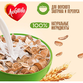 Хлопья Любятово мультизлаковые 450 г
