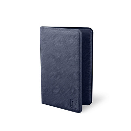 Картхолдер из экокожи синего цвета (FKKR-4E) фото Картхолдер из экокожи синего цвета (FKKR-4E)