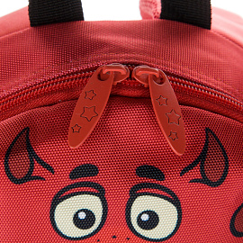 Рюкзак дошкольный Комус Три богатыря Горыныч красный