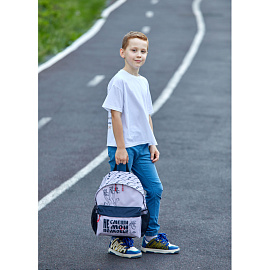 Рюкзак Комус Три богатыря Горыныч белый