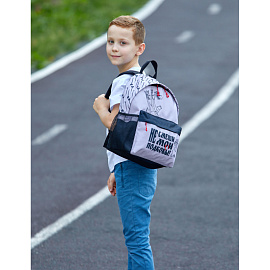 Рюкзак Комус Три богатыря Горыныч белый