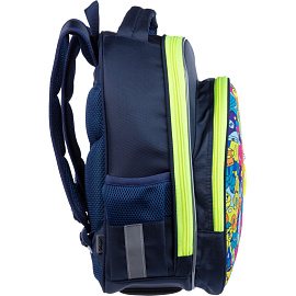 Рюкзак школьный ортопедический Комус Класс Максики синий