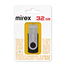 Флешка USB 2.0 32 ГБ Mirex Swivel (13600-FMURUS32)