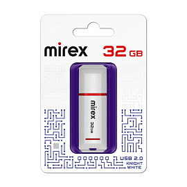 Флешка USB 2.0 32 ГБ Mirex Knight (13600-FMUKWH32)