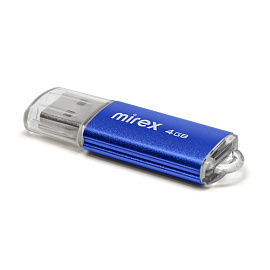 Флешка USB 2.0 4 ГБ Mirex Unit (13600-FMUAQU04)