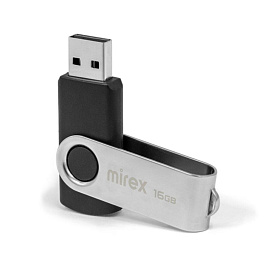 Флешка USB 2.0 16 ГБ Mirex Swivel (13600-FMURUS16)