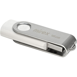 Флешка USB 2.0 16 ГБ Mirex Swivel (13600-FMUSWT16)