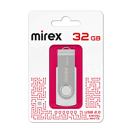 Флешка USB 2.0 32 ГБ Mirex Swivel (13600-FMUSWT32)