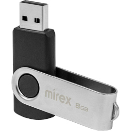 Флешка USB 2.0 8 ГБ Mirex Swivel (13600-FMURUS08)
