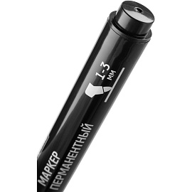 Маркер перманентный Attache черный (толщина линии 1-3 мм)