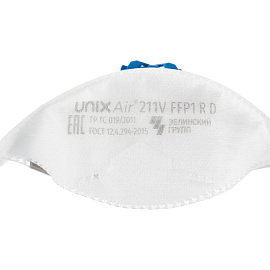 Респиратор UnixAir 211V противоаэрозольный с клапаном FFP1