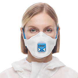 Респиратор UnixAir 211V противоаэрозольный с клапаном FFP1