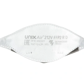 Респиратор UnixAir 212V противоаэрозольный с клапаном FFP2